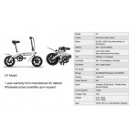 Begin One Electric Folding E-Bike Q1